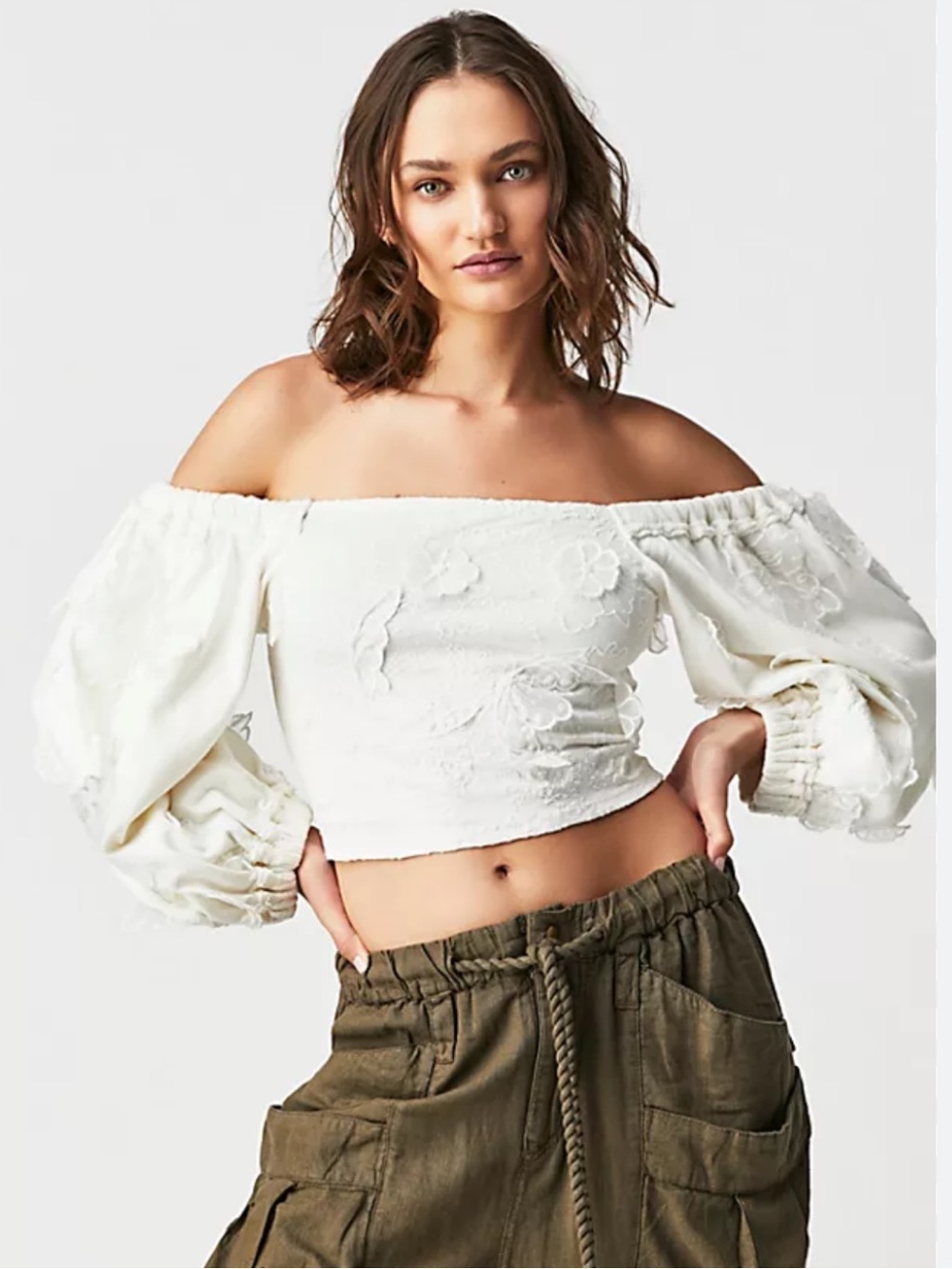 Free People Icing On Blouse Top